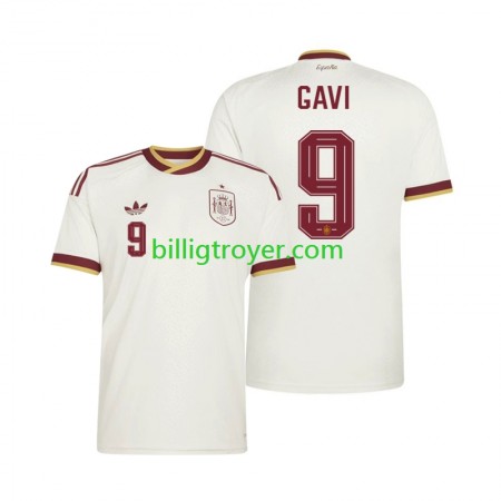 Billige Fotballdrakter Spania Gavi 9 Bortedraktsett World Cup 2026 Kortermet